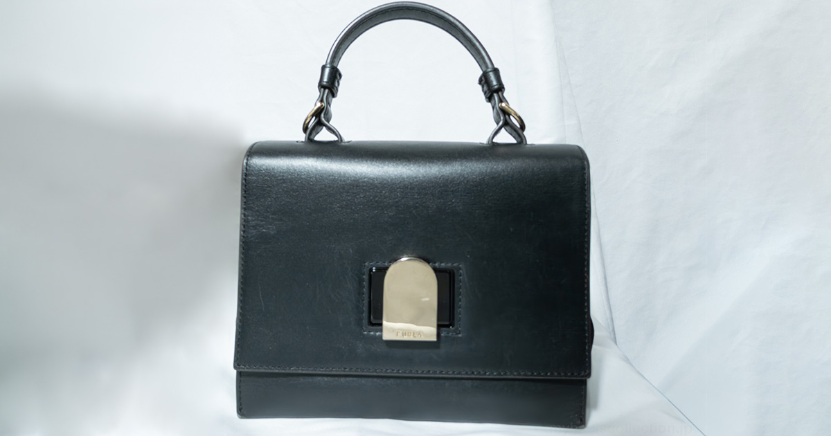 小さく整う造形美｜FURLA EMMA MINI TOP HANDLE ブラック（非着用・コレクション記録）