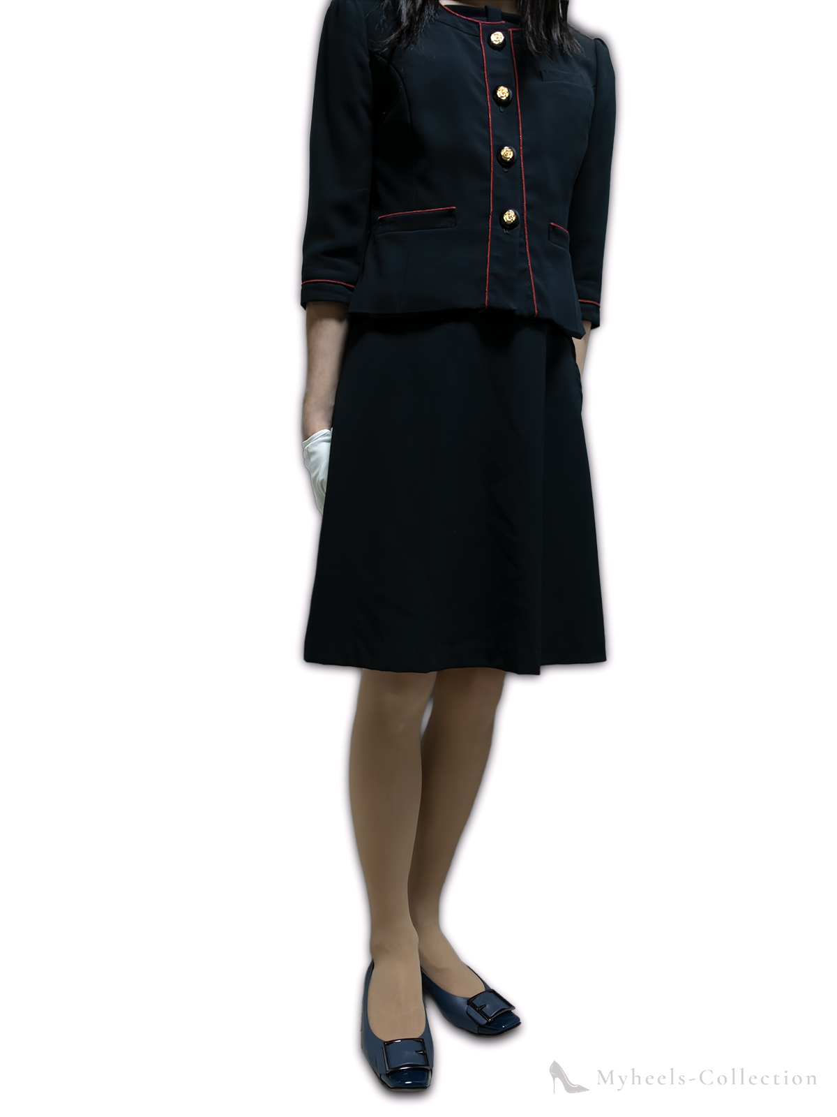 装いの中で見るパンプスの記録例