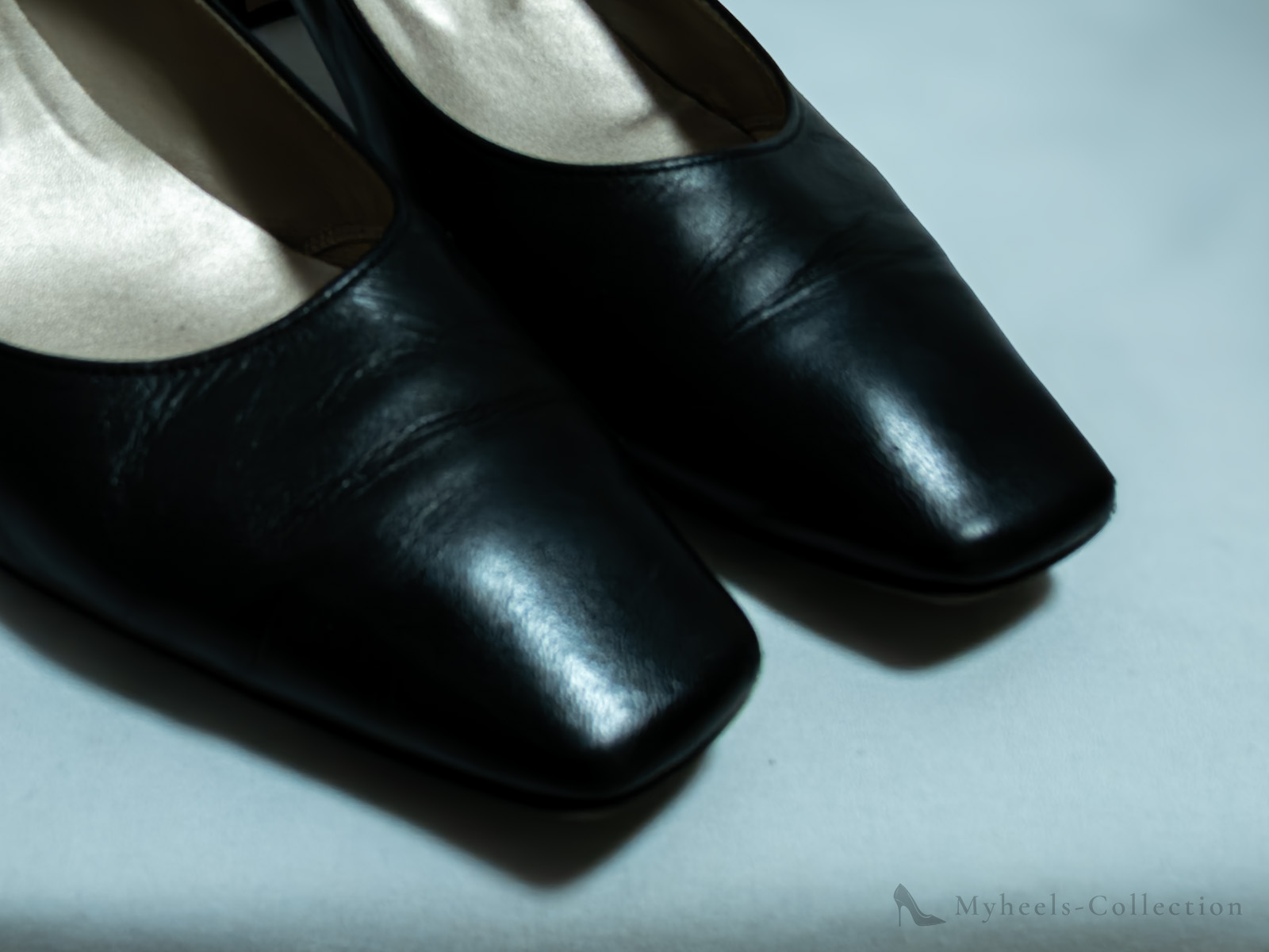 非着用 銀座かねまつ RM-MW2456BS トゥ先端 スクエア形状 白背景